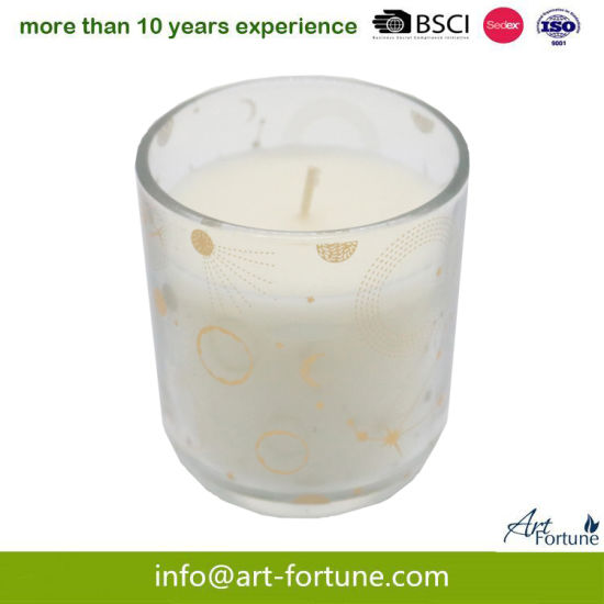 Hot Sale Mercury Glass Candle Holder for Christmas Decor