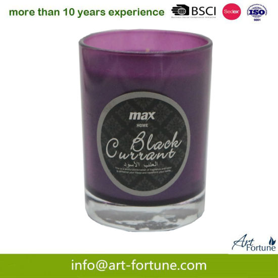 4.5oz Purplr Wax Scented Glass Candle for Home Decor