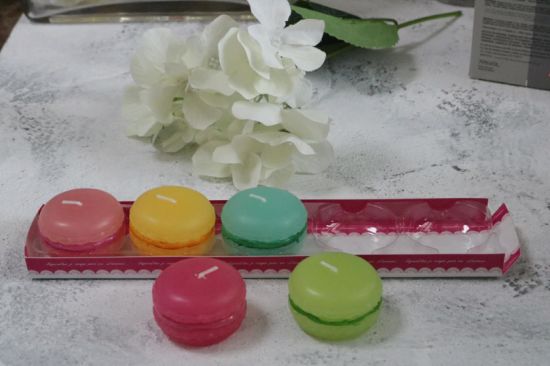 Macarons Shaped Hand Made Candle for Home Decor