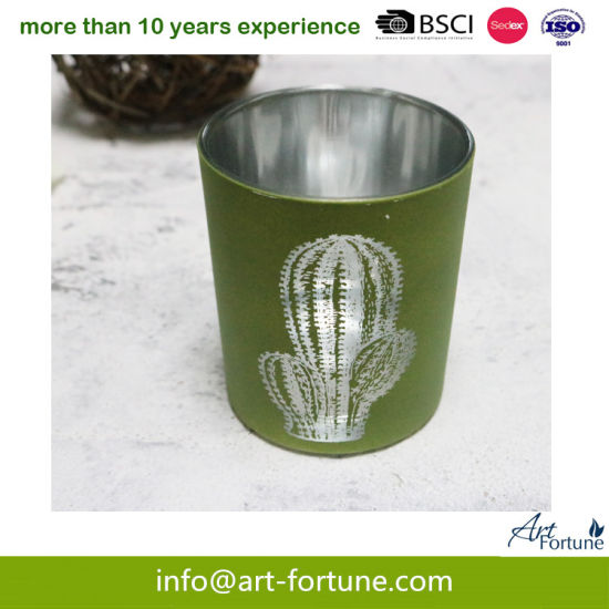 Scented Glass Candle with Laser Engraving for Christmas Holidays