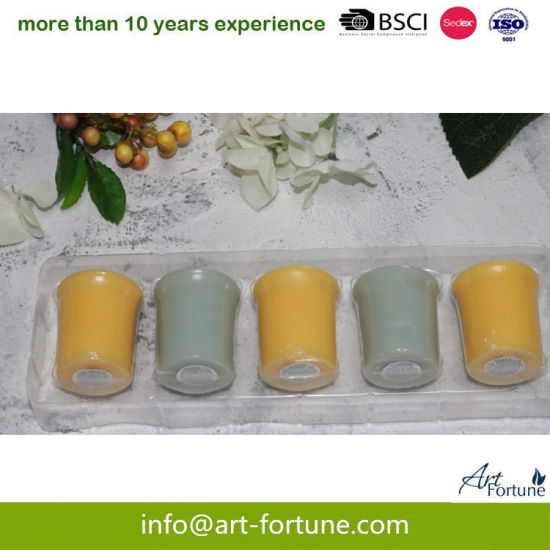 Votive Candle Gift Set in Color Box for Home Decor