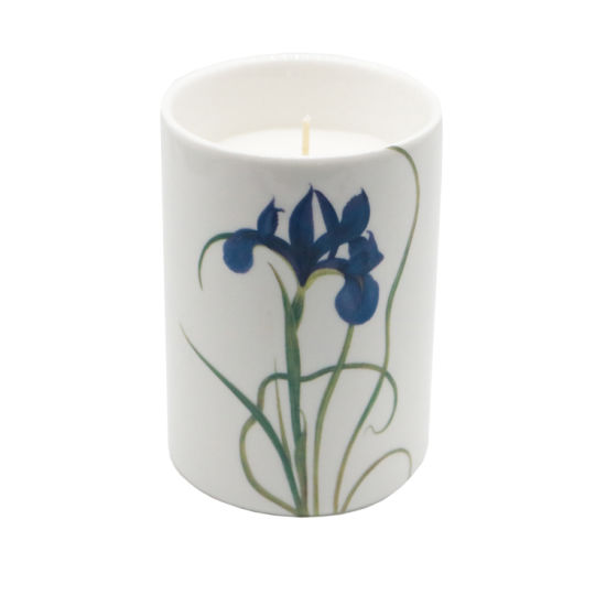 Decorative Scent Ceramic Candle with Decal Paper