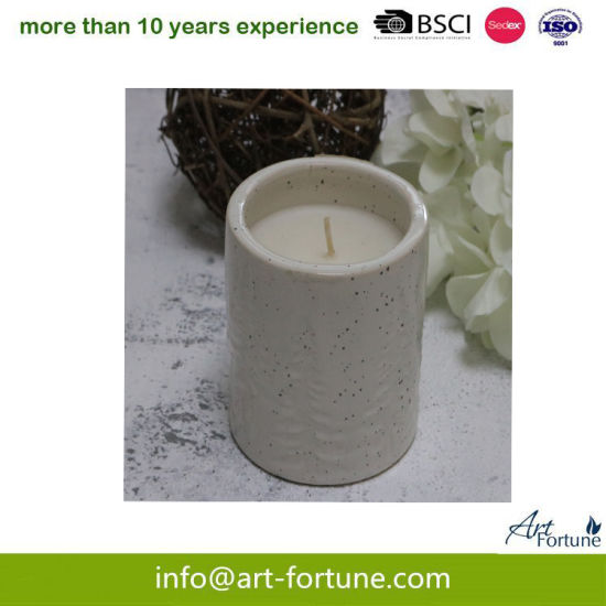 Colored Multiwick Ceramic Candle for Home Decor
