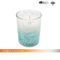 Scented Candle in Spray Color and Silkscreen Glass for Home Decro