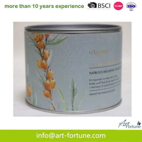 Natural Scent Candle Travel Tin