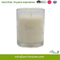 Glass Scented Candle with Paper Decal and for Party