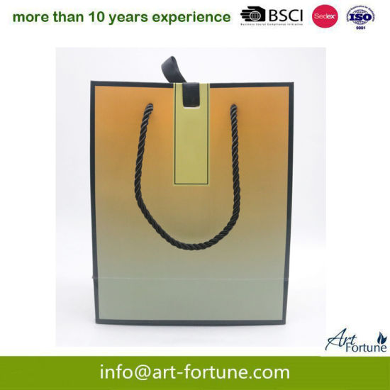 Custom Printed Your Own Logo Paper Bag with Handles