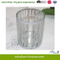 Glass Candle Holder with Electroplate