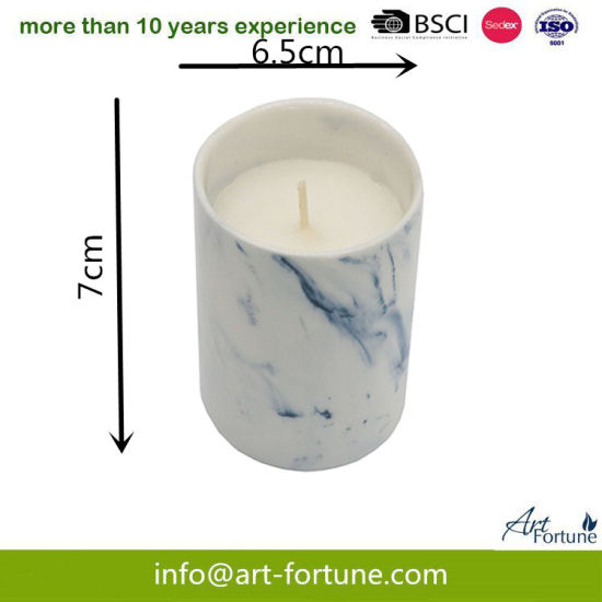 8.5oz Scented Ceramic Candle for Air Purifier