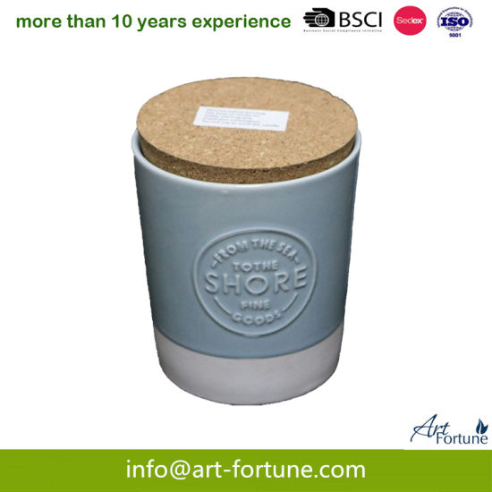 Shaped Scented Ceramic Candle for Home Deco