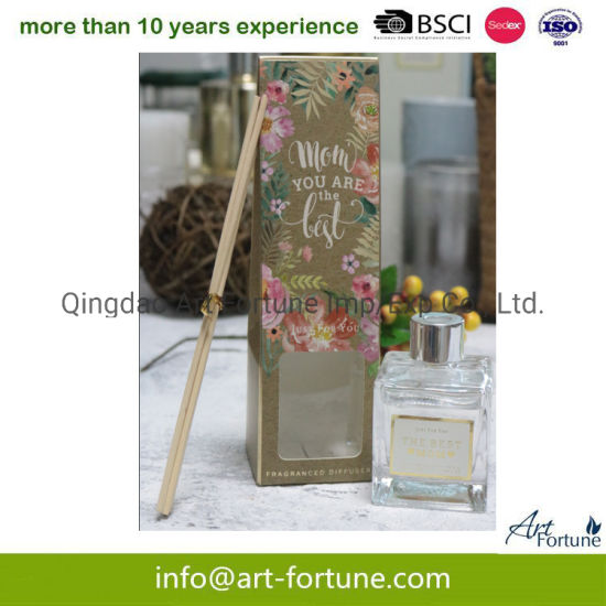 50ml Reed Diffuser Set in Gift Box for Home Decor