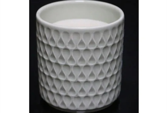 Multiwick Scent Candle Ceramic with Color Coating for Home Decor