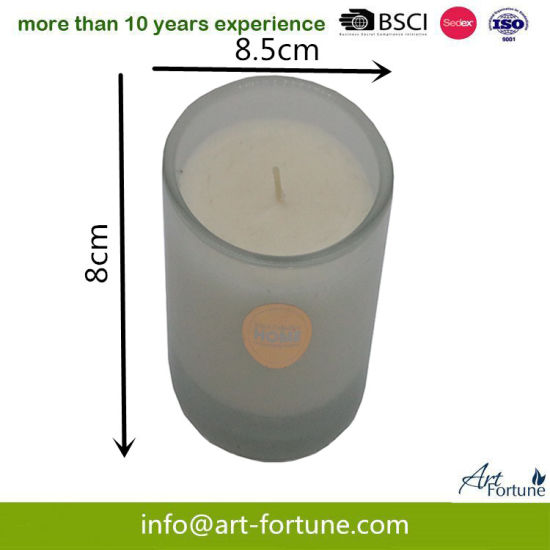 8.5*7.5cm Home Decoration Luxury Personalized Scented Glass Candle