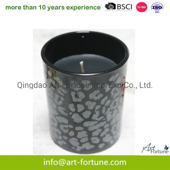 Decorative Glass Jar Candle for Home Decor