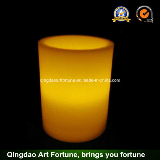 Flameless LED Candle with Timer for Wedding Home Decor