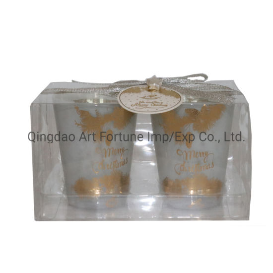 Glassware with Electroplate for Home Decor
