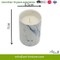 Scented Ceramic Candle with Blue Marbling for Party