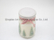 6.5*9cm Glass Jar Candle with Decal Paper and Metal Lid for Home Decor