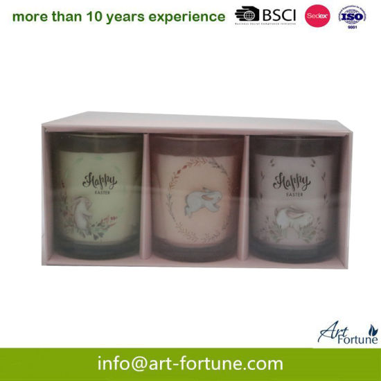 Candle Gift Set with Gift Box for Easter Festival