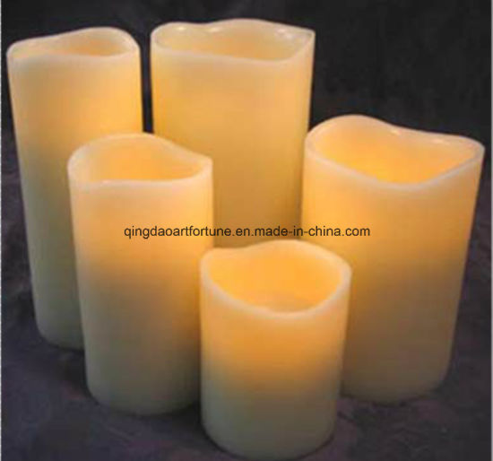 Scented Flameless LED Wax Candle for Home Decor