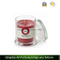 Filled Glass Metro Jar Candle with Glass Lid