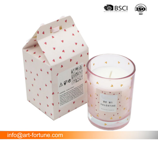 4.5oz Valentines′ Day Aroma Scented Candles with Gift Box