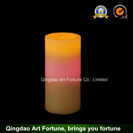 Flameless LED Wax Candle with Color Changing CE, RoHS Ceftificated