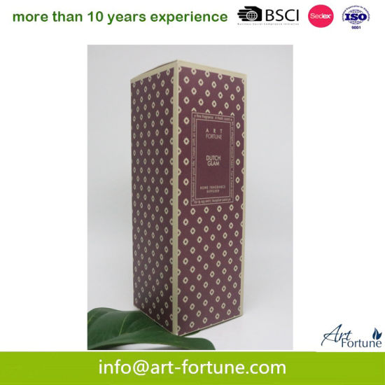Customized Red Paper Box Package 1 Bottle for Gift Perfume