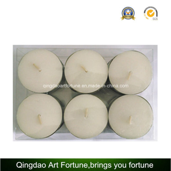100PC Valude Packed 14G White Tealight Candle